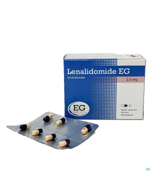 Lenalidomide eg  2,5mg caps dur 21