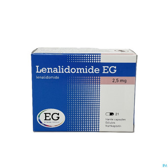 Lenalidomide eg  2,5mg caps dur 21