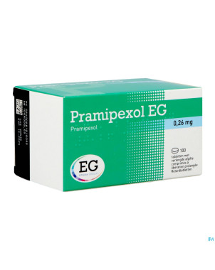 Pramipexol eg 0,26mg lib.prolongee comp 100