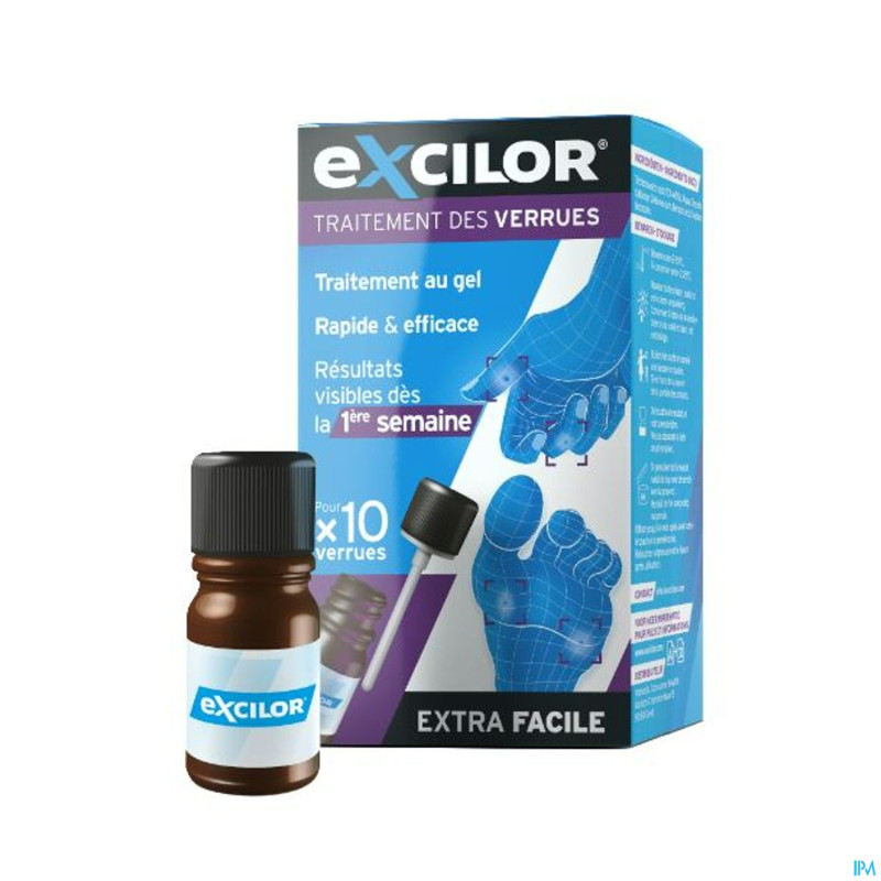 Excilor traitement verrues gel  4ml