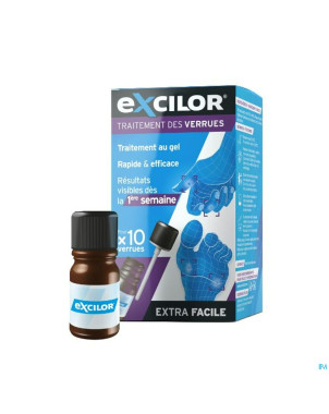 Excilor traitement verrues gel  4ml