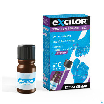 Excilor traitement verrues gel  4ml