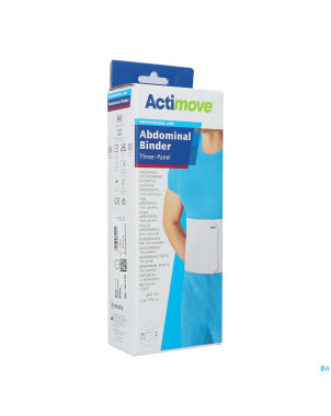Actimove abdominal binder three panel 23cm s 1