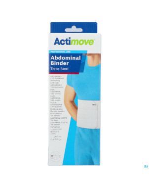 Actimove abdominal binder three panel 23cm s 1