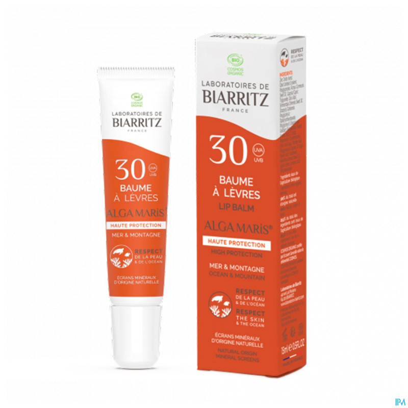 Algamaris sport baume levres ip30+ 15ml