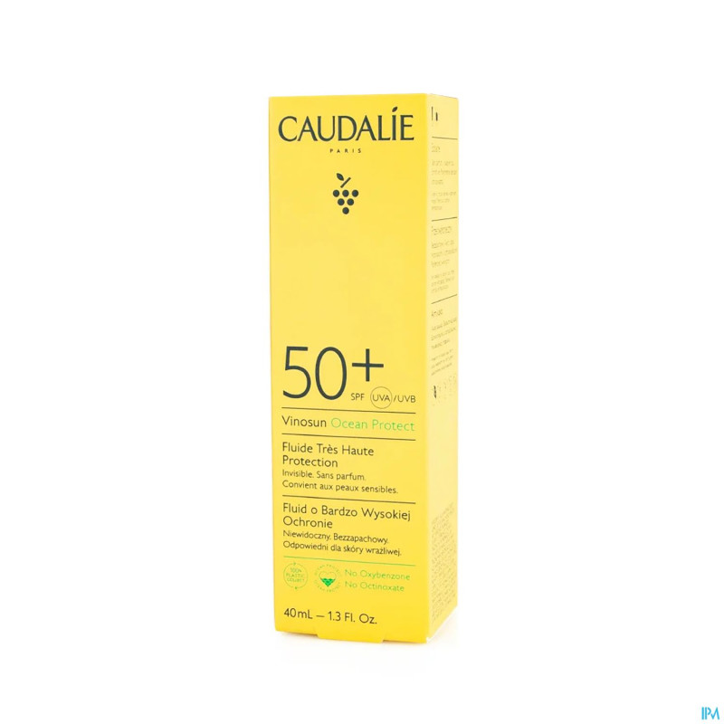 Caudalie vinosun fluide tres haute protection 40ml