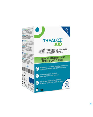 Thealoz duo gouttes oculaires    2x15ml