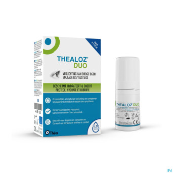 Thealoz duo gouttes oculaires    2x15ml