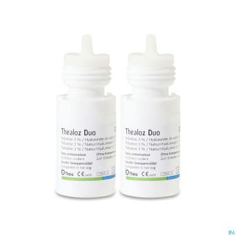 Thealoz duo gouttes oculaires    2x15ml