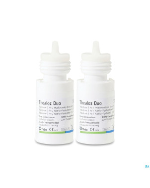 Thealoz duo gouttes oculaires    2x15ml