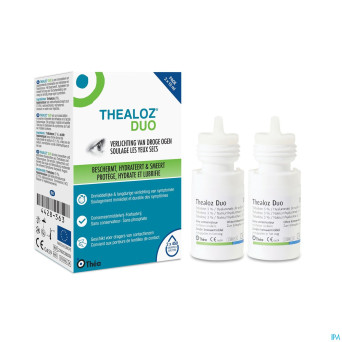 Thealoz duo gouttes oculaires    2x15ml