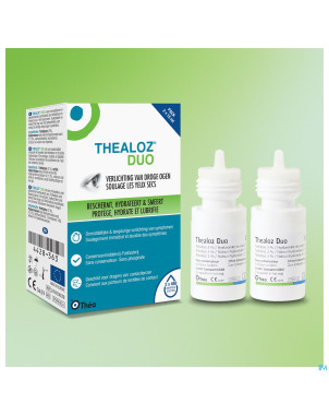 Thealoz duo gouttes oculaires    2x15ml