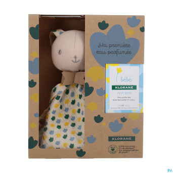 Klorane bb coffret brin eau parf.    50ml + lapin