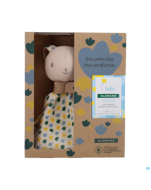 Klorane bb coffret brin eau parf.    50ml + lapin