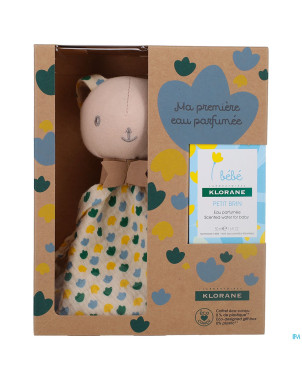 Klorane bb coffret brin eau parf.    50ml + lapin