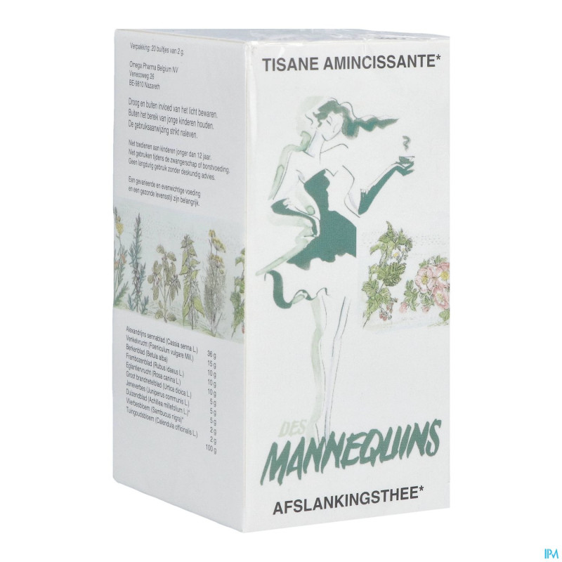 Mannequin tisane amincissante    20x2g