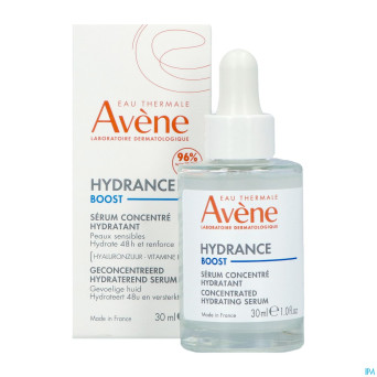 Avene hydrance boost serum concentre hydra.   30ml