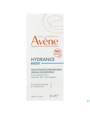 Avene hydrance boost serum concentre hydra.   30ml