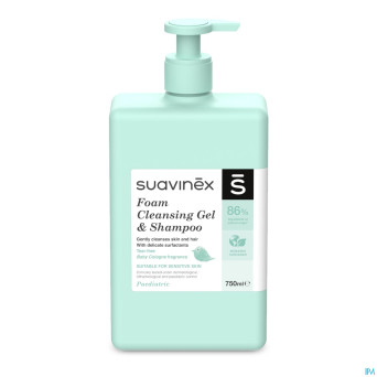 Suavinex cosmetics baby foam cleans. gel-sh  750ml