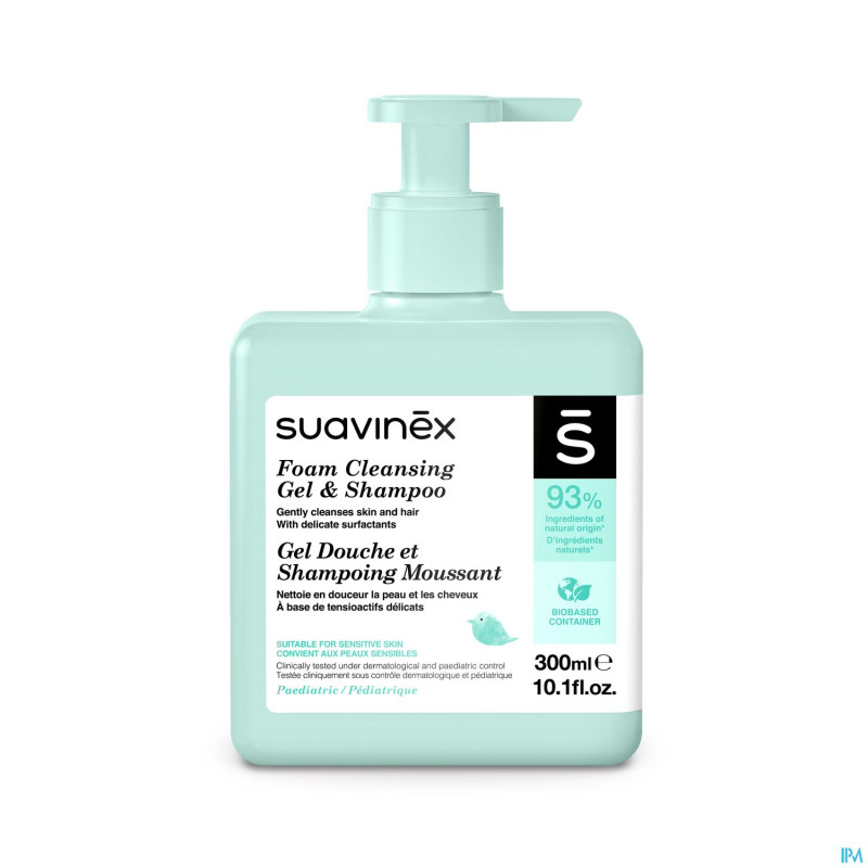 Suavinex cosmetics baby foam cleans.gel-sh   300ml