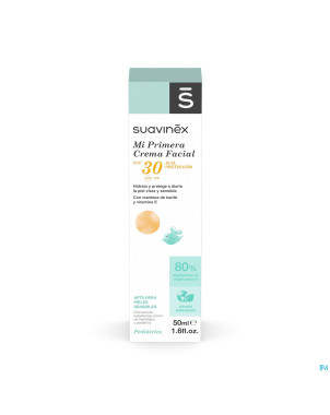 Suavinex cosmetics baby face cream ip30    50ml
