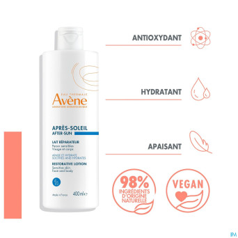 Avene apres soleil lait reparateur    400ml