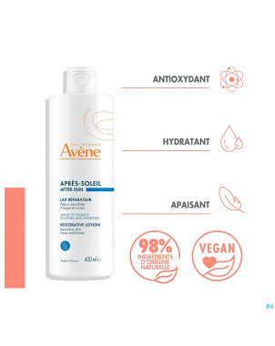 Avene apres soleil lait reparateur    400ml