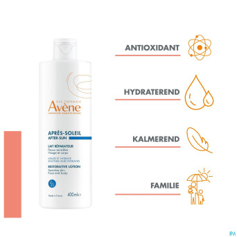Avene apres soleil lait reparateur    400ml