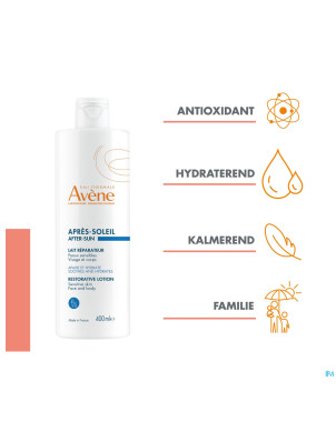 Avene apres soleil lait reparateur    400ml