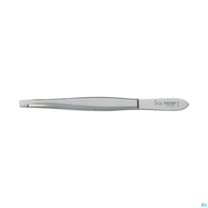 Morser pince epiler mors droit inox    421a