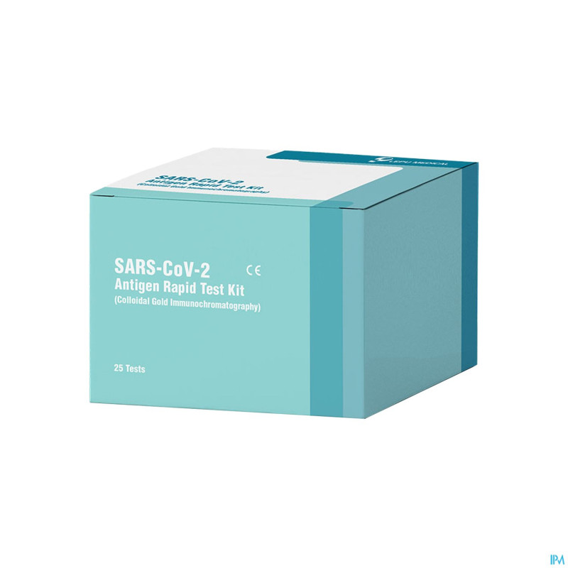 Sars-cov2 test rapide a/gen lepu medical    1 axil