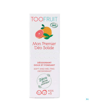 Toofruit premier deo solide bio pample.-menth.36ml