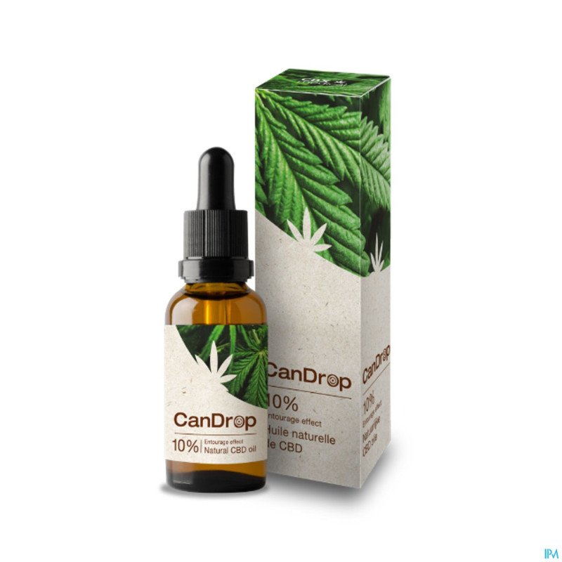 Candrop 10% huile cbd    10ml cbx medical