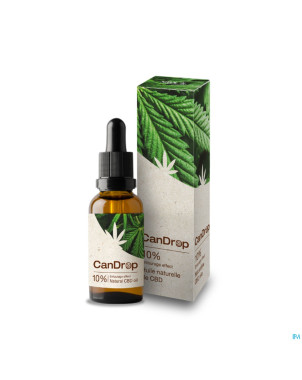 Candrop 10% huile cbd    10ml cbx medical