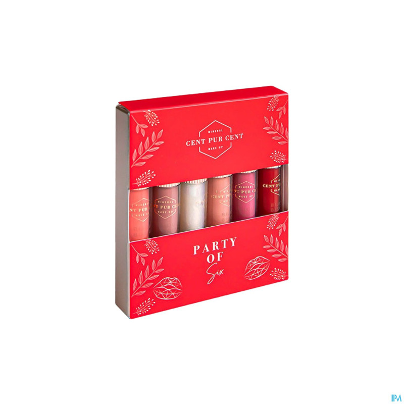 Cent pur cent party of six lipgloss