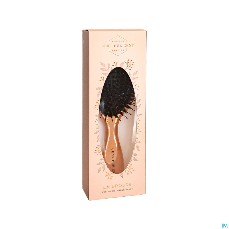 Cent pur cent brosse cheveux luxe