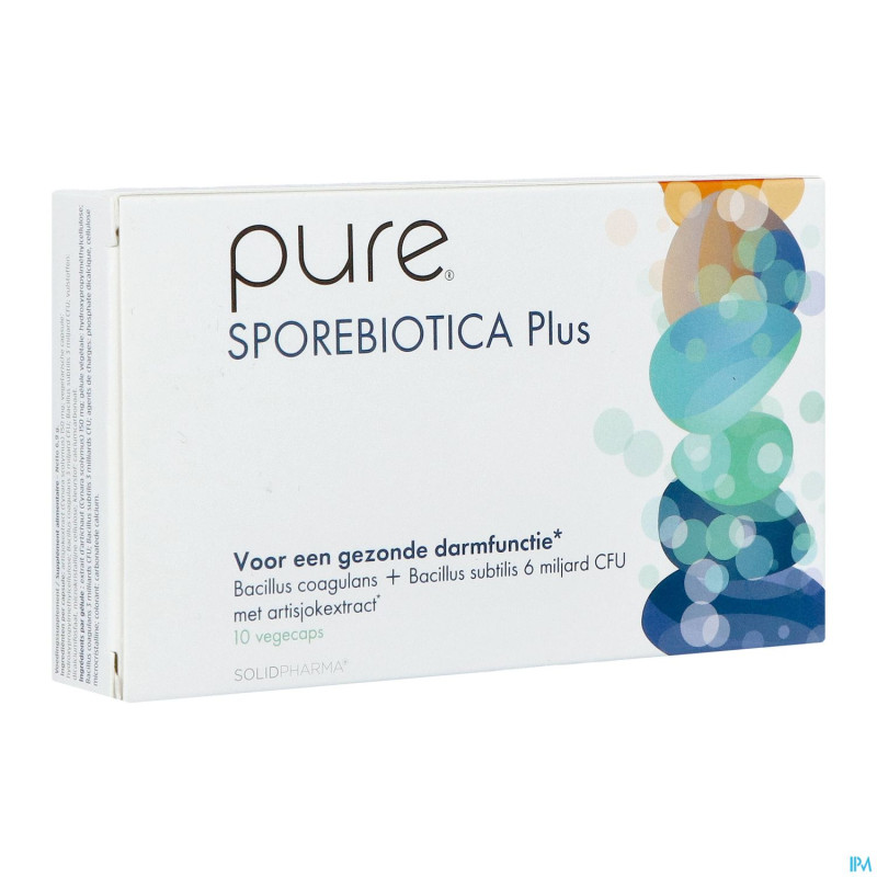 Pure sporebiotica+ v-caps 10  est remplace 4615654
