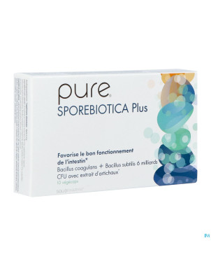 Pure sporebiotica+ v-caps 10  est remplace 4615654
