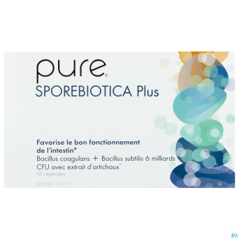 Pure sporebiotica+ v-caps 10  est remplace 4615654