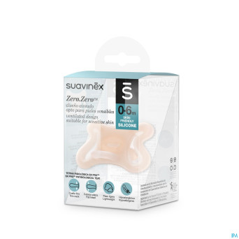 Suavinex zerozero soother silicone reversible 0-6m