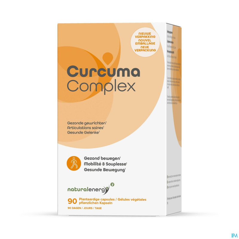 Natural energy curcuma complex caps 90