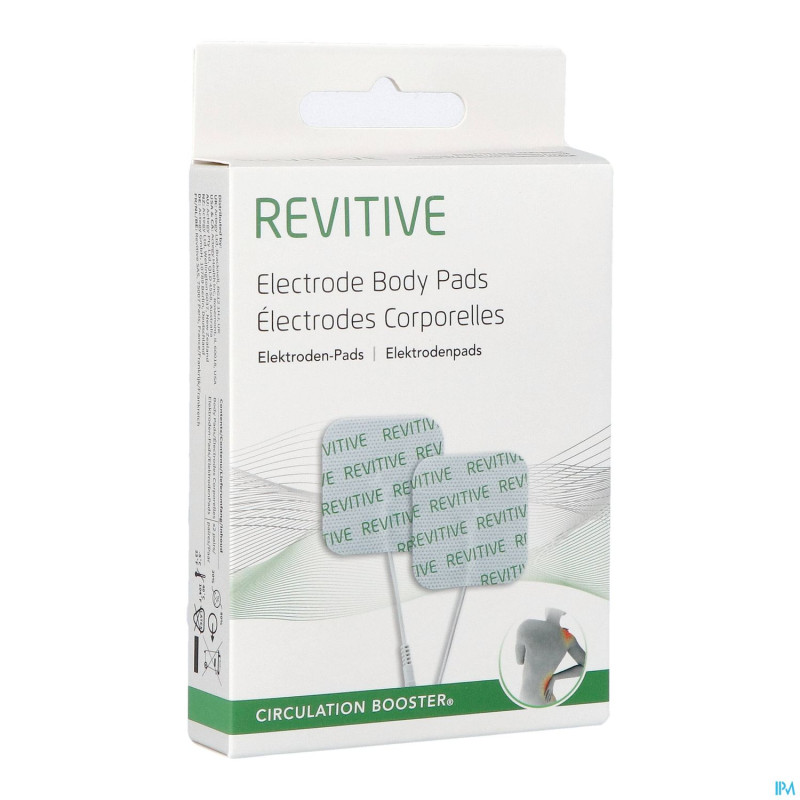 Revitive medic electrodes remplac.5x5cm 4