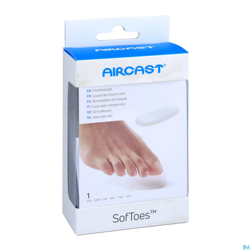 Donjoy aircast softoes coussinet avant-pied paire