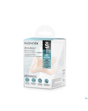 Suavinex zerozero soother silicone reversib. -2-2m
