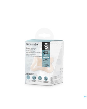 Suavinex zerozero soother silicone reversib. -2-2m