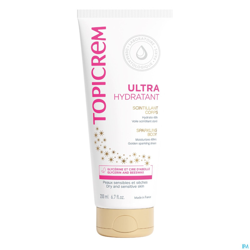 Topicrem um lait corps hydratant    200ml nf