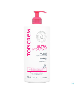 Topicrem um lait corps hydratant    1000ml