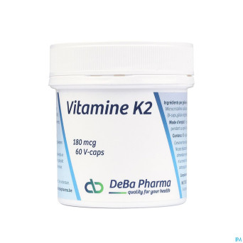 Vitamine k2 180mcg    caps 60