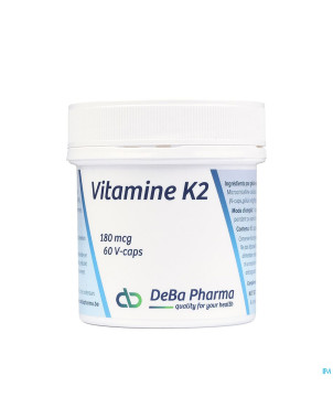 Vitamine k2 180mcg    caps 60