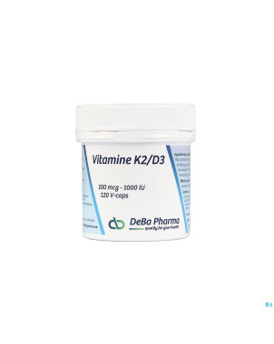Vitamine k2/d3 100 mcg/1000 u.i    caps 120